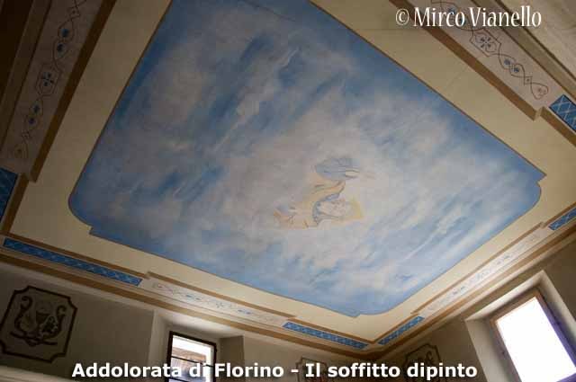 Chiesa della Madonna Addolorata di Florino - Livigno - soffitto dipinto 