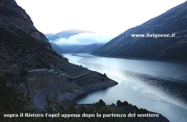 Appena si prende il sentiero