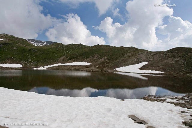  giugno e parte di luglio ancora neve e ghiaccio sui laghi