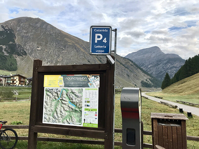Parcheggio P4 Latteria - Livigno 