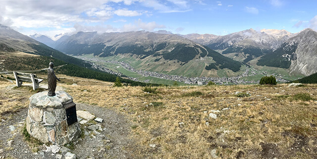 Discesa verso Eira - Madonnina del Fanciullo