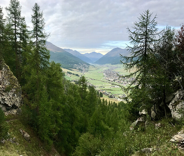 Guardando Livigno 