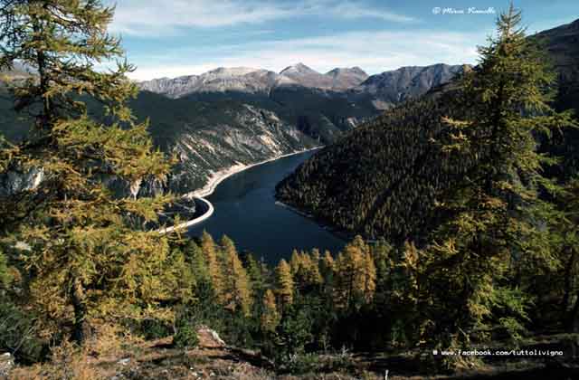 Livigno - Valle del gallo e diga del gallo