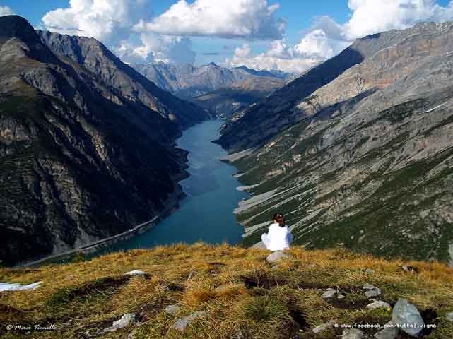 Livigno - valle del gallo dalla pare'