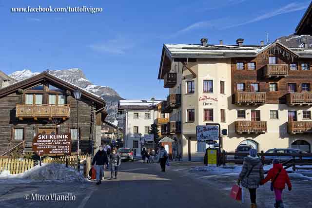 Livigno scorcio via Plan