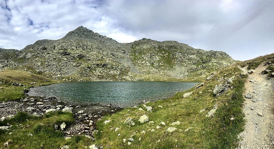 Il Monte Rocca e il Lago Nero
