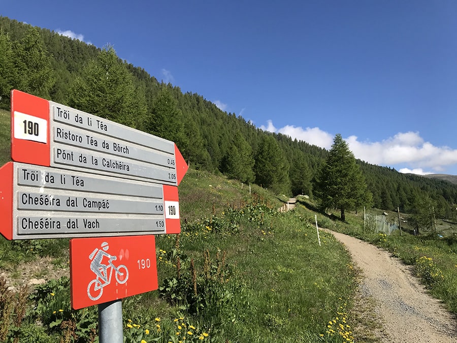 Prima segnaletica da seguire