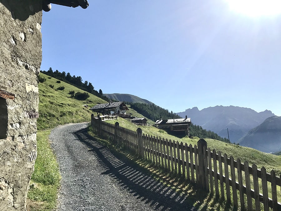Val Federia lo stato e la larghezza del sentiero delle tee 