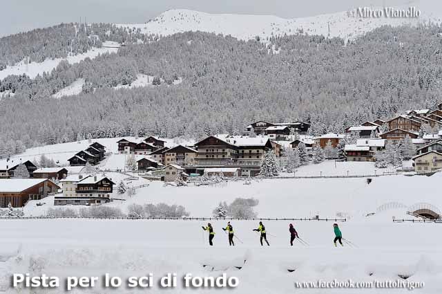 Livigno - allenamento sulla pista da fondo