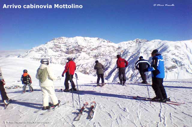 Livigno partenza per la discesa