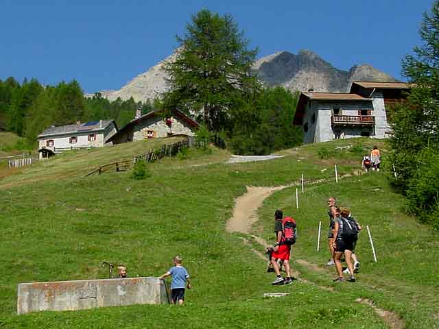 Campostin Federia inizio sentiero Val saliente