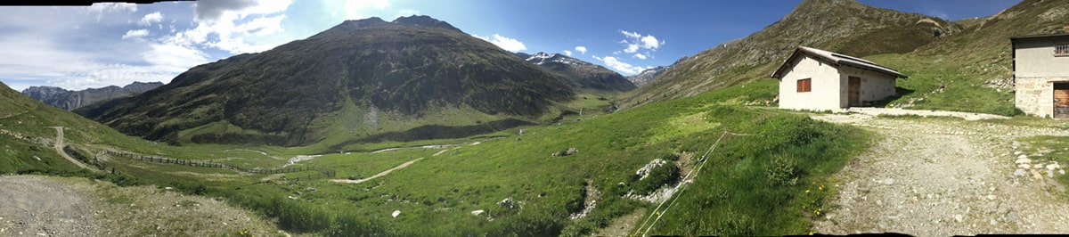 Vallaccia - panoramica dalla malga