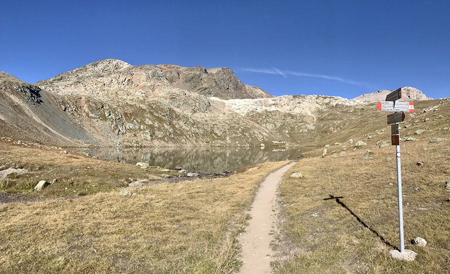 Valle del Monte - arrivo al lago del Monte 