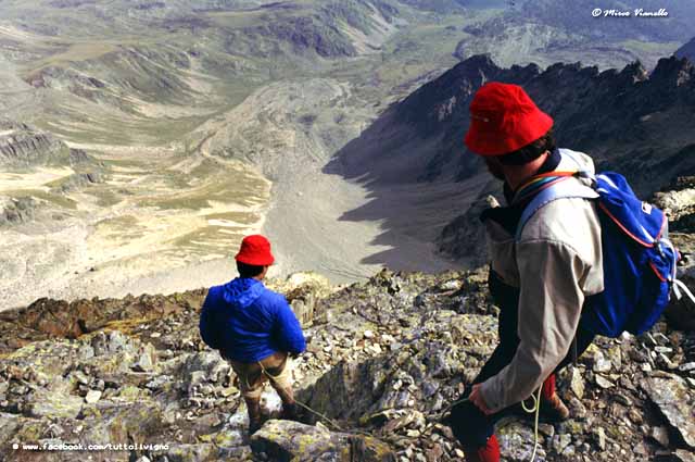 Valle di Campo - discesa dal Piz Paradisino 